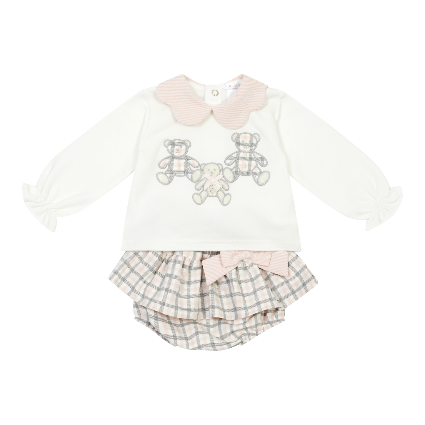 Deolinda 26623 Ivory/pink Bloomer Set AW26