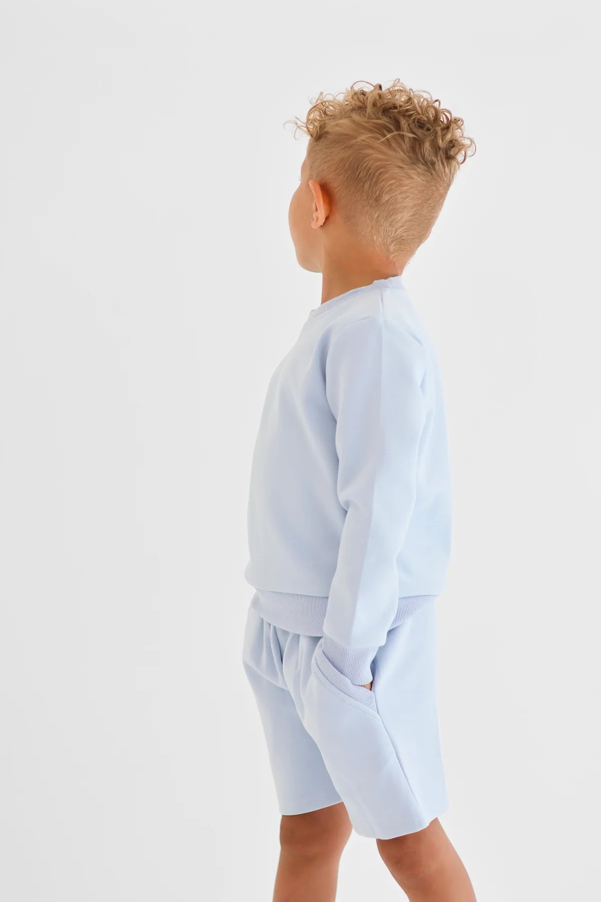 Hk Enzo Blue Short Set SS26 PREORDER