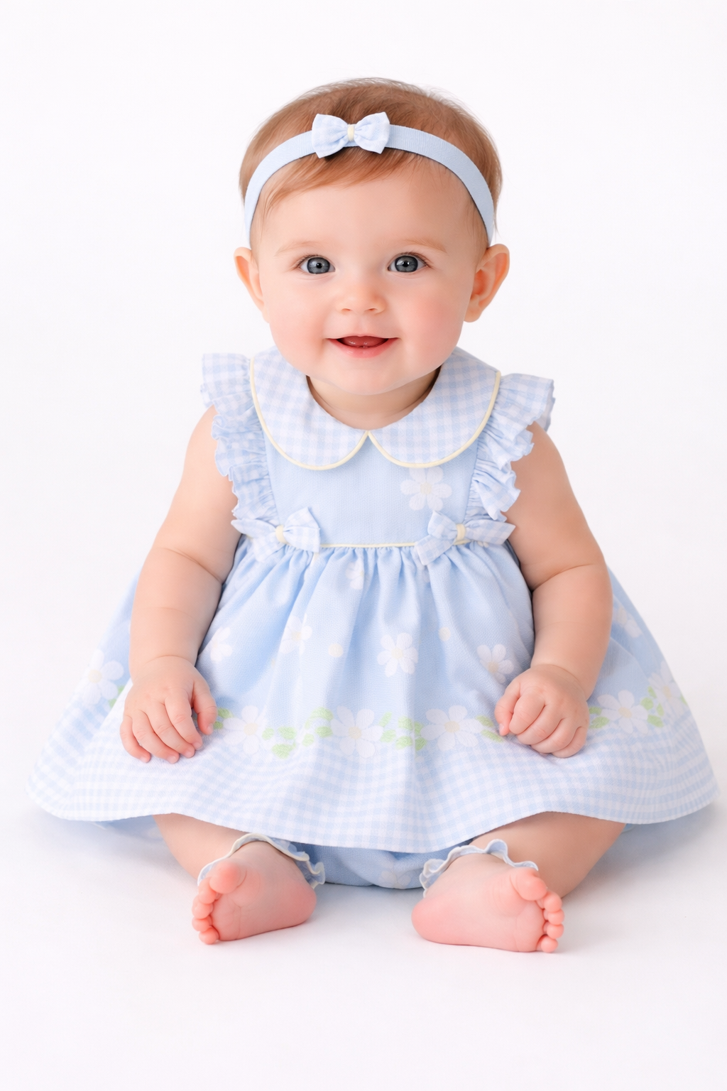 Pretty Originals LC01008 Blue Daisy dress set SS26