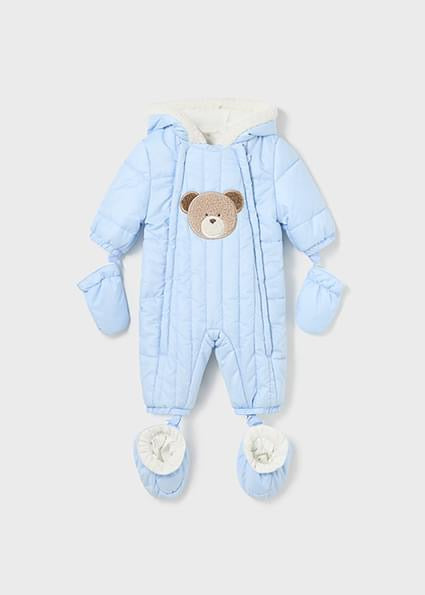 Mayoral blue snowsuit