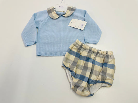 Adorable Blue Jam pants set C7110