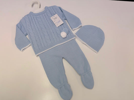 Adorable 26/107 knit 3pc set AW26