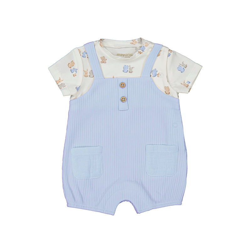 PRE ORDER Mayoral 1616 Blue Romper