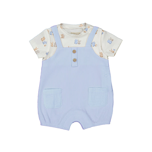 PRE ORDER Mayoral 1616 Blue Romper