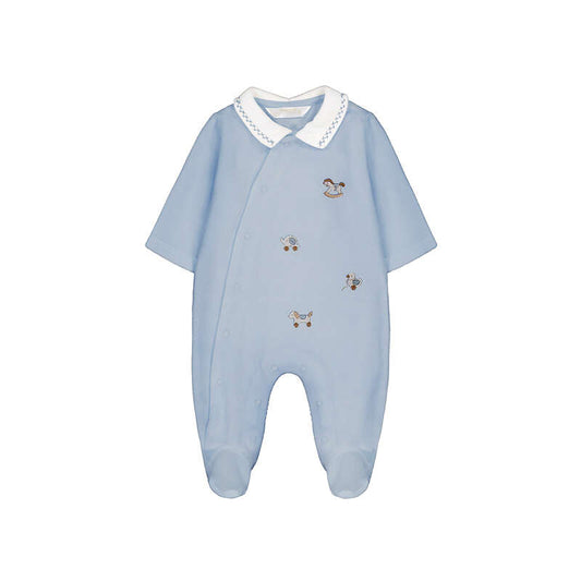 Mayoral 2764 Blue velour All In One AW26 pre order