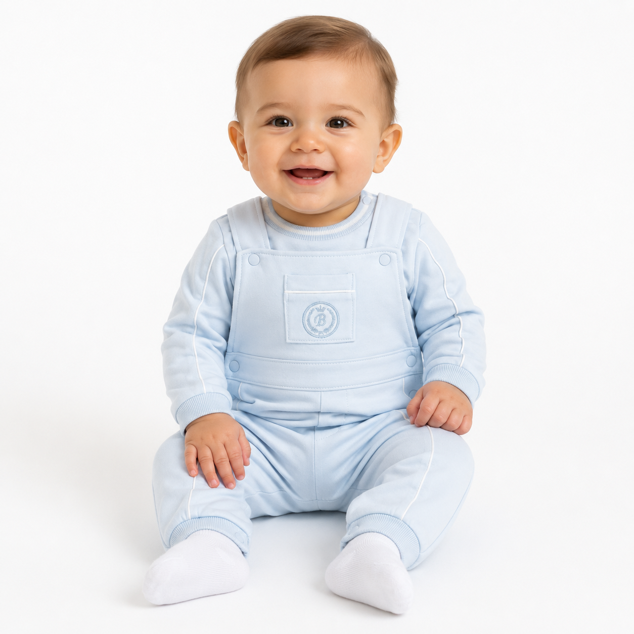Bluesbaby 3239 Blue Dungaree Set AW26