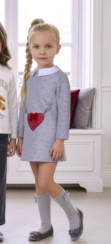 Miranda 253v Grey Dress AW26 PREORDER
