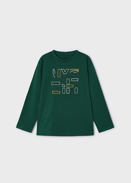 Mayoral Long Sleeve Tshirt Green