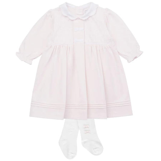 Emile et Rose Pink Dress & Tights