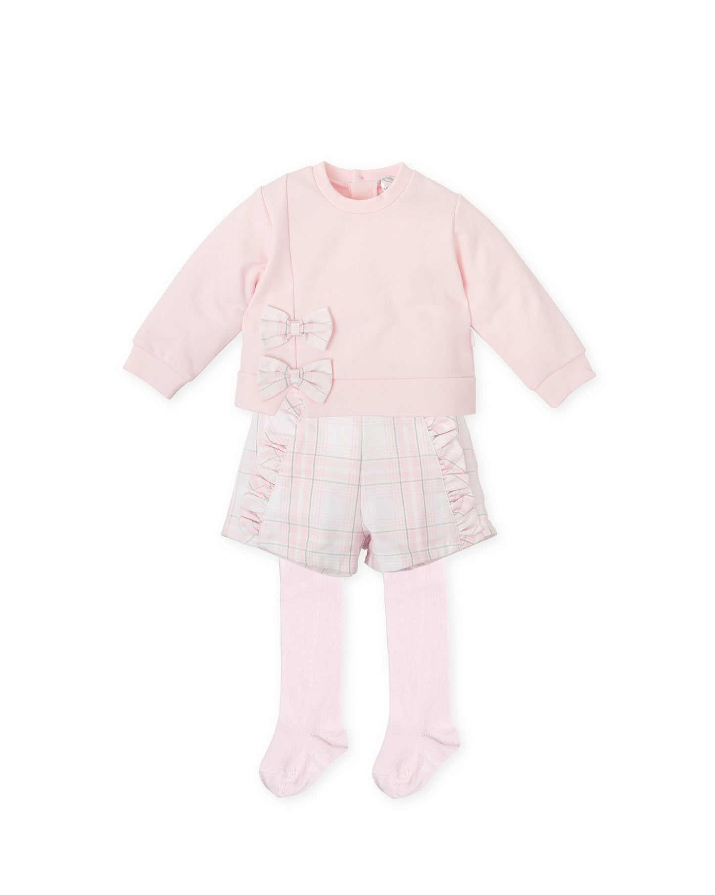 PREORDER Tutto Piccolo Pink 3 Piece Short Set