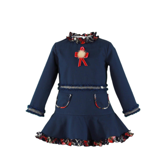 PREORDER Miranda Navy Dress