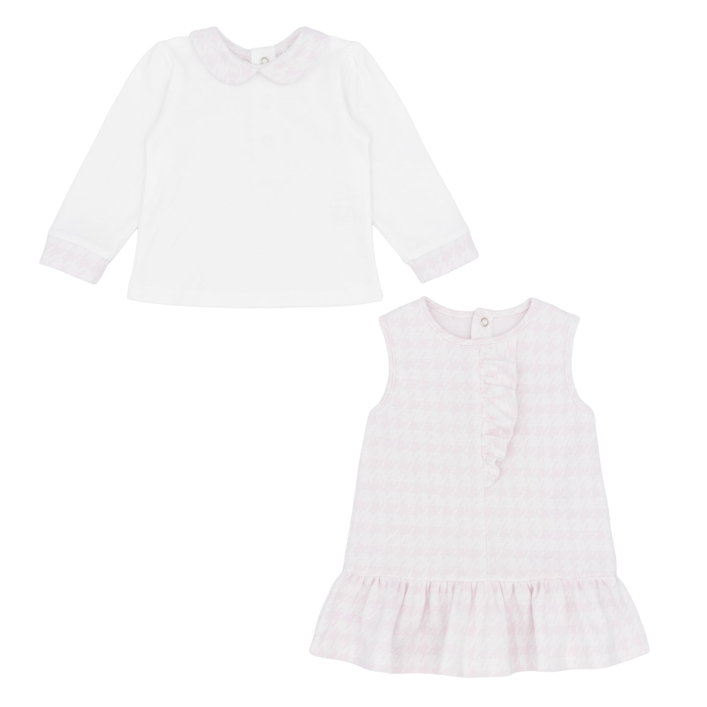 Pastel & Co 20-02A Carrie Pink Pinafore AW26 PREORDER
